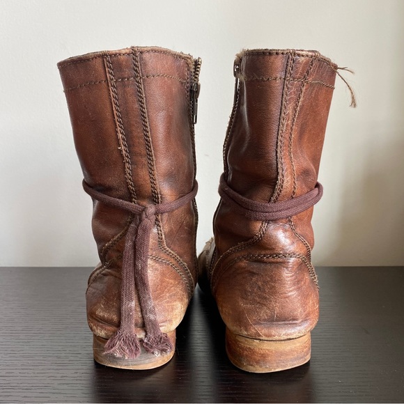 STEVE MADDEN | DISTRESSED COMBAT BOOT - Picture 4 of 12